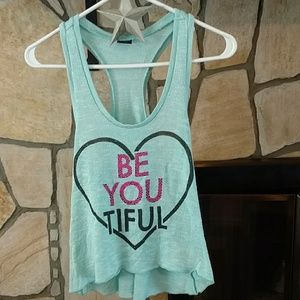 BE YOU TIFUL sweater t-back tanktop